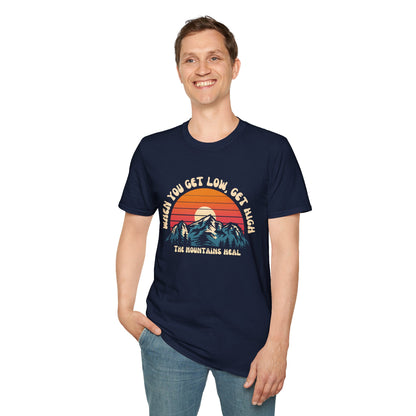 Get High - The Mountains Heal Tee Shirt