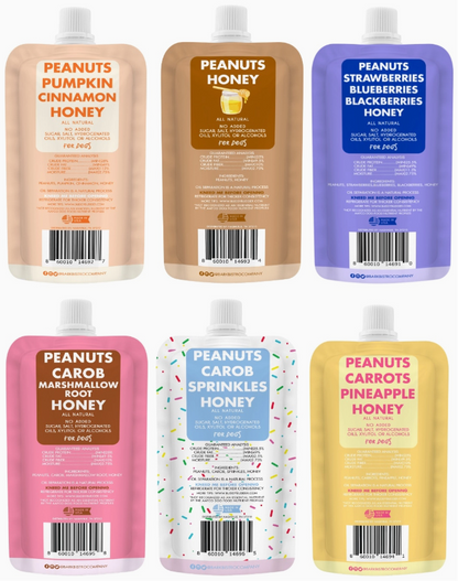Dog Peanut Butter 4oz Squeeze Pouch Buddy Budder