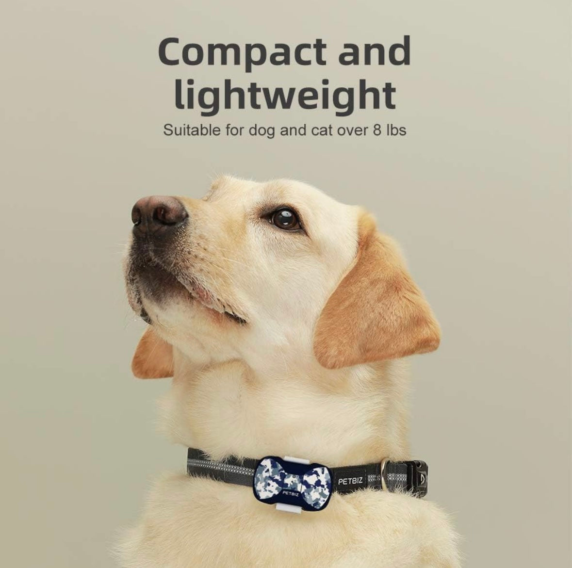Pet Biz GPS Collar Tracker - Camo