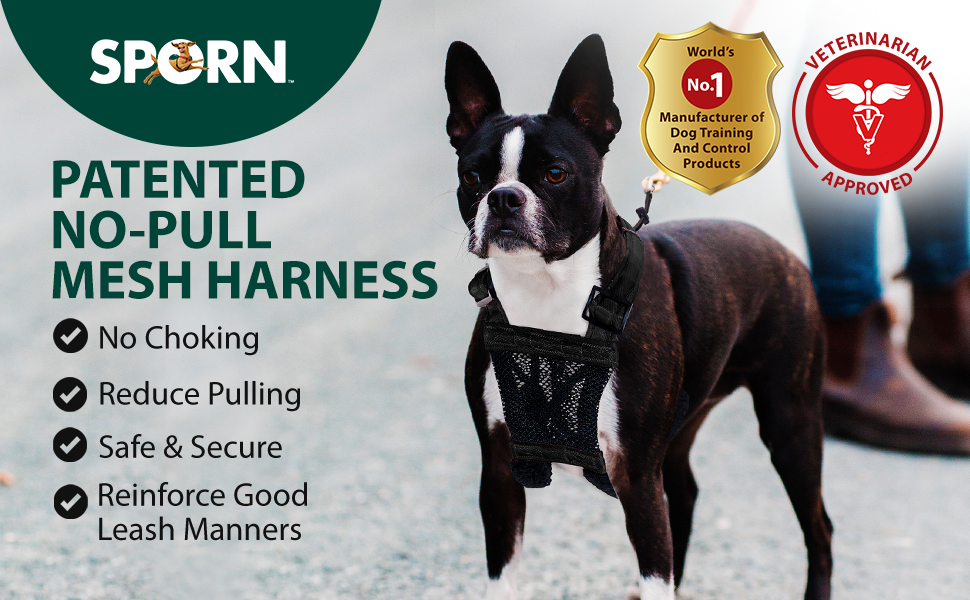 Sporn Comfort Training Mesh No Pull Dog Harness